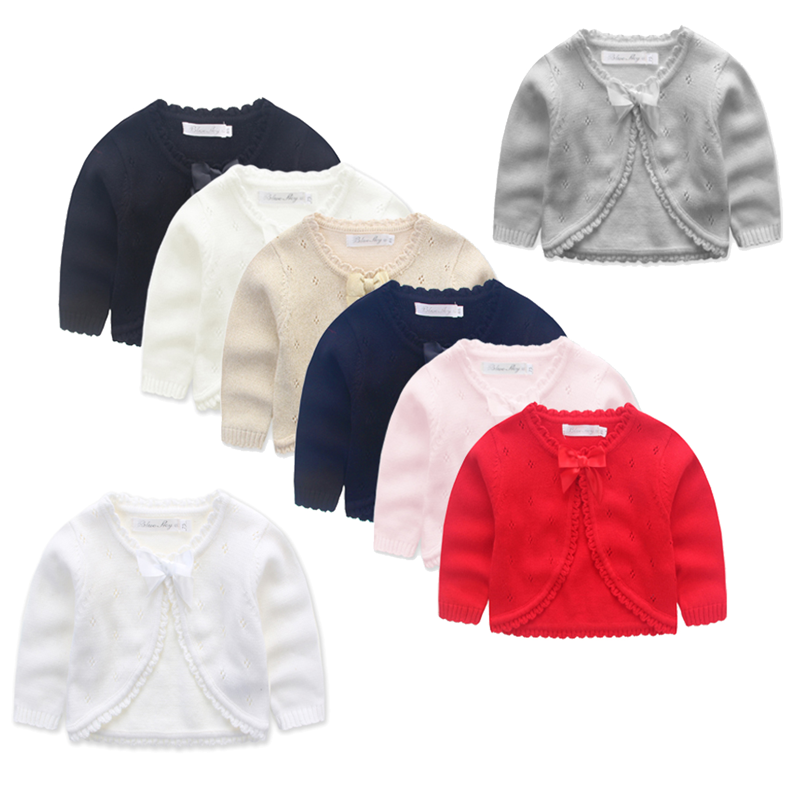 Baby girl hot sale cardigan white