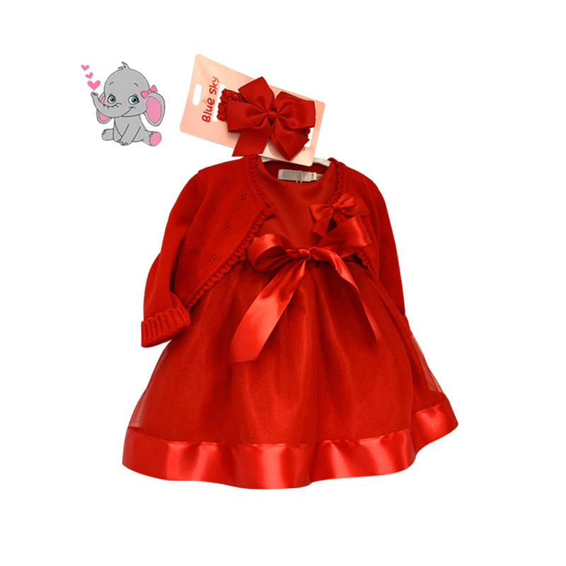 open lace back dress Clearance 6-9 Months Red Snowflake Dolman Dress 6-9 Months