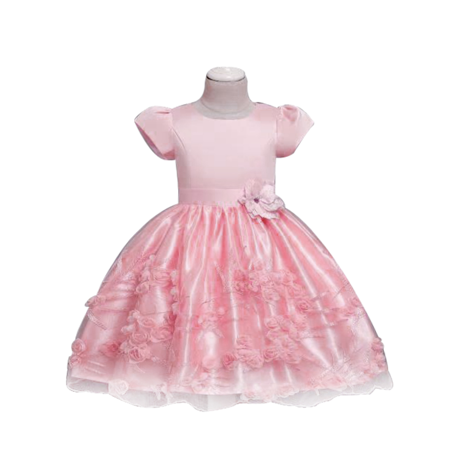 Pink Princess Party Dress 2-7 OUT OF STOCK | BLUESKYKIDSLAND