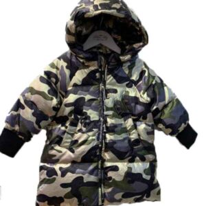 Boys Insulated Winter Army Jacket 3-10Yrs