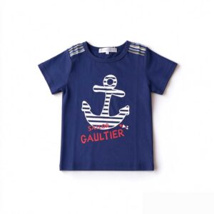 Anchor Cotton Shirt Navy 3-6Yrs