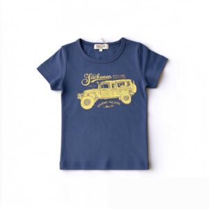 Jeep Cotton Shirt Blue 1-4Yrs