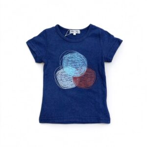 Art Attack Cotton Shirt Navy 1-6Yrs